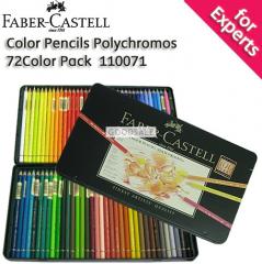Faber-Castell Color Pencils Polychromos 72 Color Pack with Tin Case