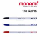 MONAMI Original Oil-Based 153 Ball point pen 1 Dozen